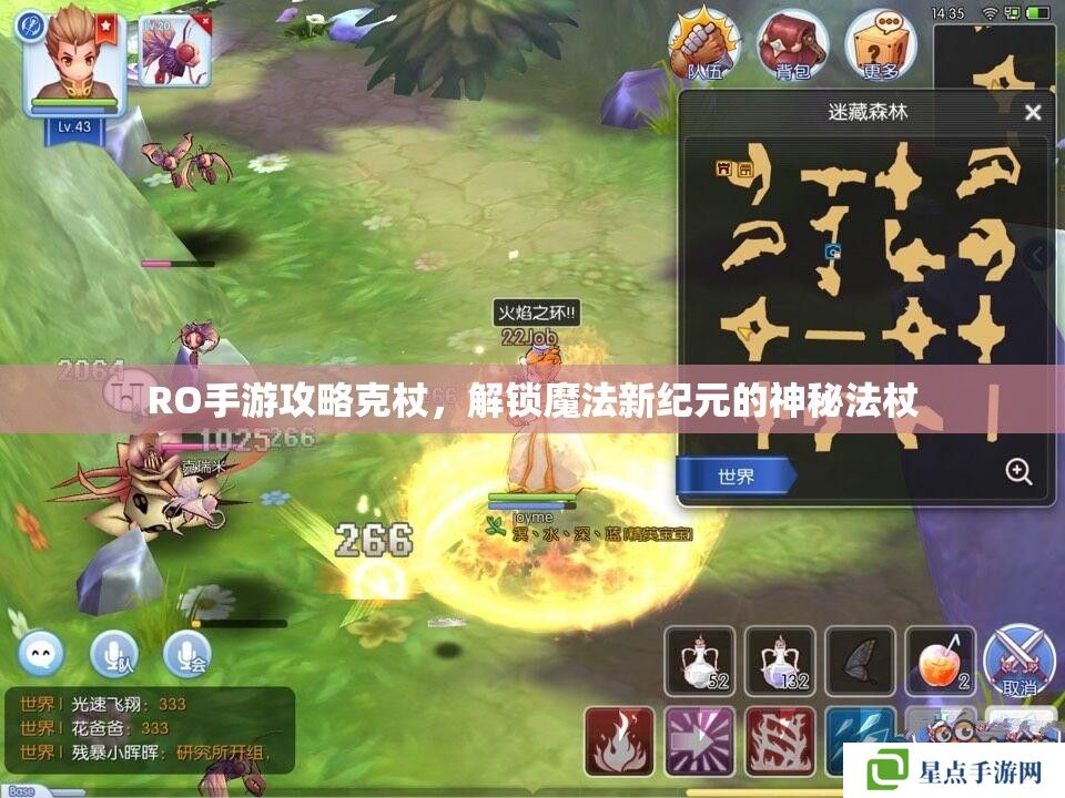 RO手游攻略克杖，解锁魔法新纪元的神秘法杖